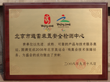 2008年北京奥运会技术服务贡献